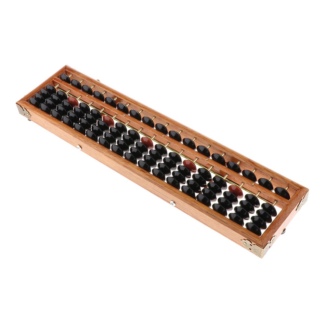 Boulier Japonais Vintage – 7 Rangées – Calcul Manuel – Sans Marque